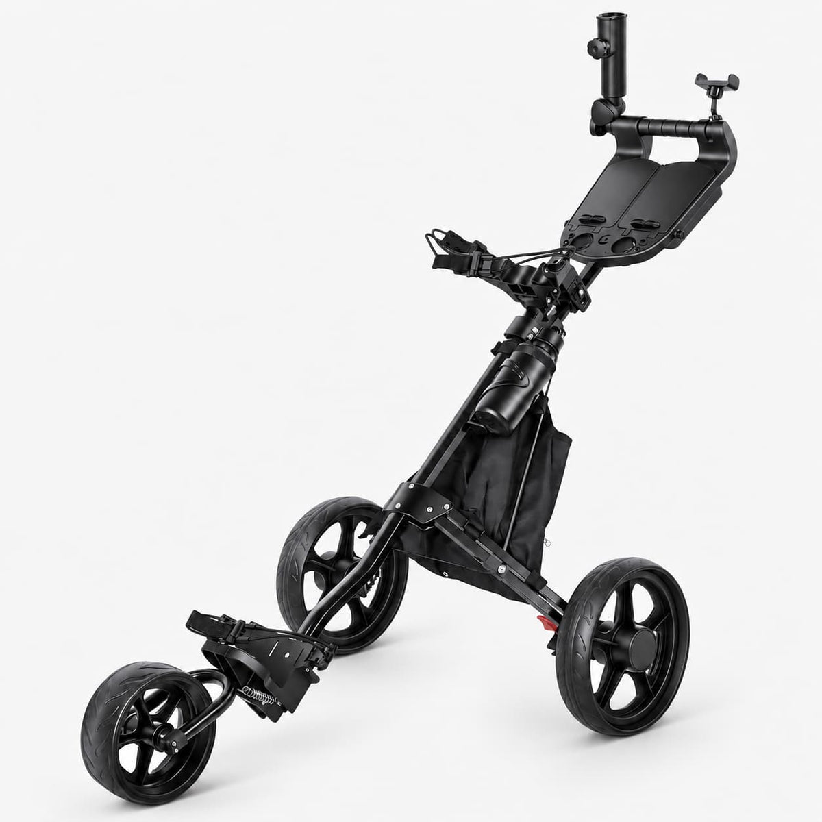 Golf Push Cart 3-Wheel Foldable
