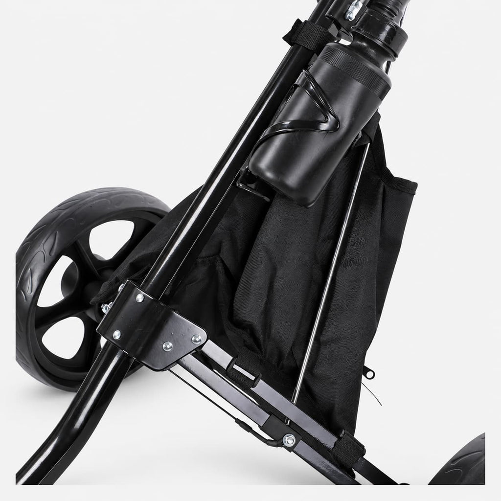 Golf Push Cart 3-Wheel Foldable