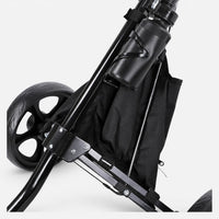 Golf Push Cart 3-Wheel Foldable