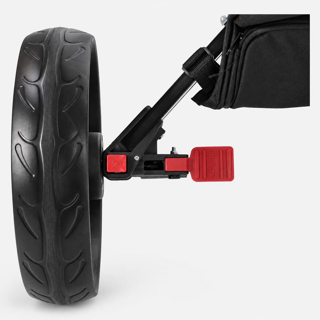 Golf Push Cart 3-Wheel Foldable